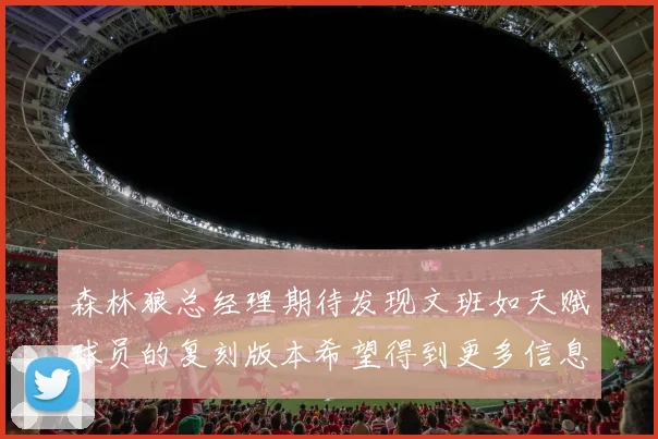 森林狼总经理期待发现文班如天赋球员的复刻版本希望得到更多信息